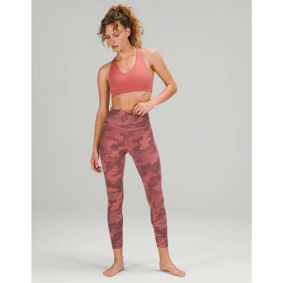 lululemon athletica Pants - Lululemon Align Pant 28" Heritage 365 Brier Rose Multi Size 12